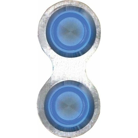 Autoloc Power Accessories AUTOLOC POWER ACCESSORIES 12552 Retro Billet Switch with Blue LED Illumination - Single Switch 12552